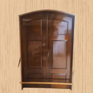 porta maciça de pau d’arco elegance madeira nobre premium